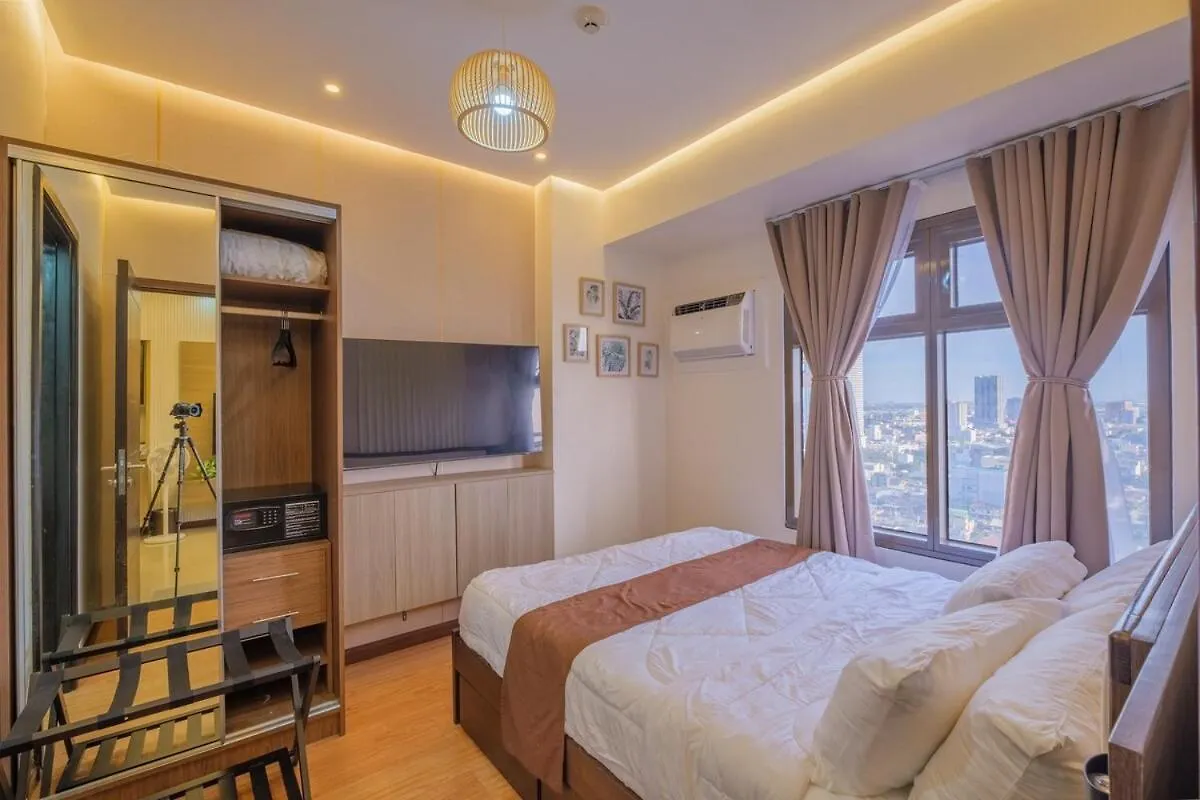 Apartment Ec Suites Modern 1Br Suite W Balcony In Pasay Manila